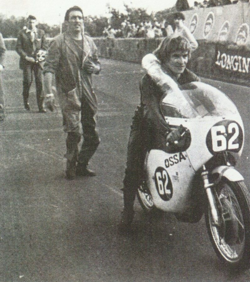 Santi Herrero na OSSA-i na Grand Prixu Jugoslavije 1970. na Preluku